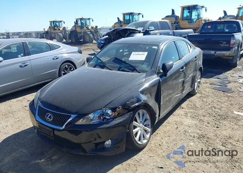 2010 Lexus Is 250 from USA, damaged, VIN JTHCF5C2XA5043480